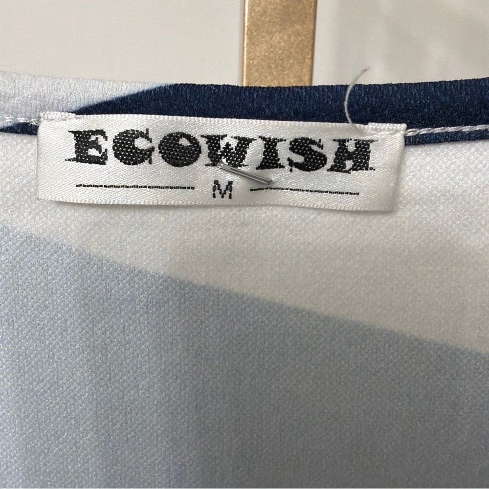 EcoWish Abstract Pattern Midi Dress - Picture 2 of 6